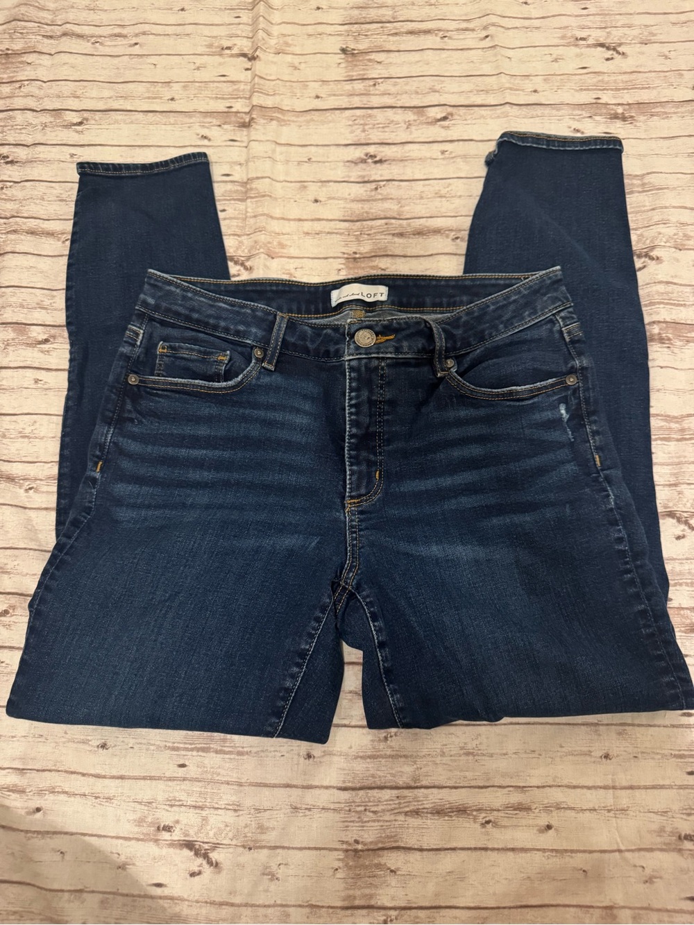 Dark Wash Curvy Skinny Jeans